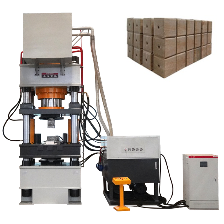 Animal salt lick block hydraulic press   Horse and deer nutritional block production machine